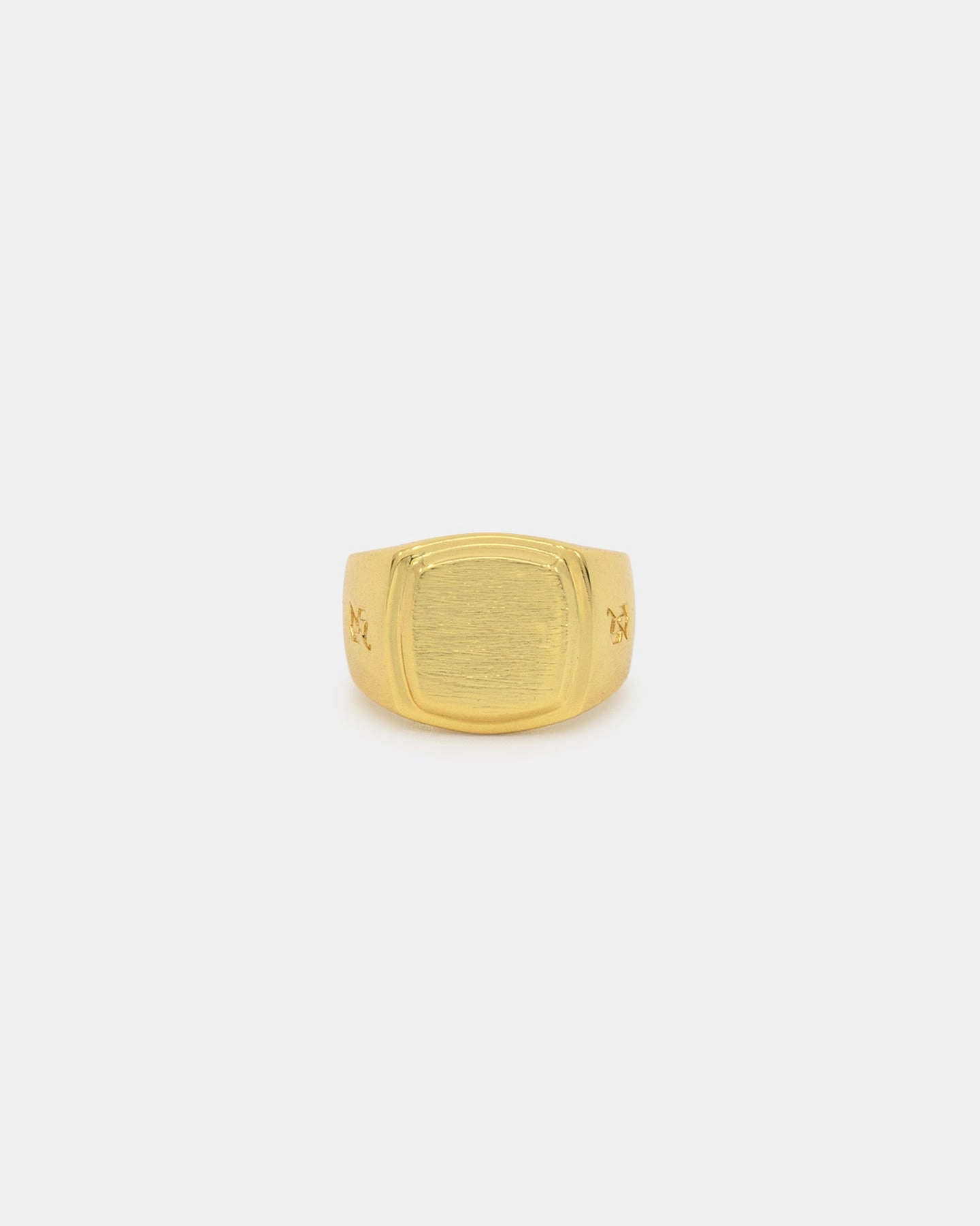 Saint Morta Orlando Signet Ring Gold