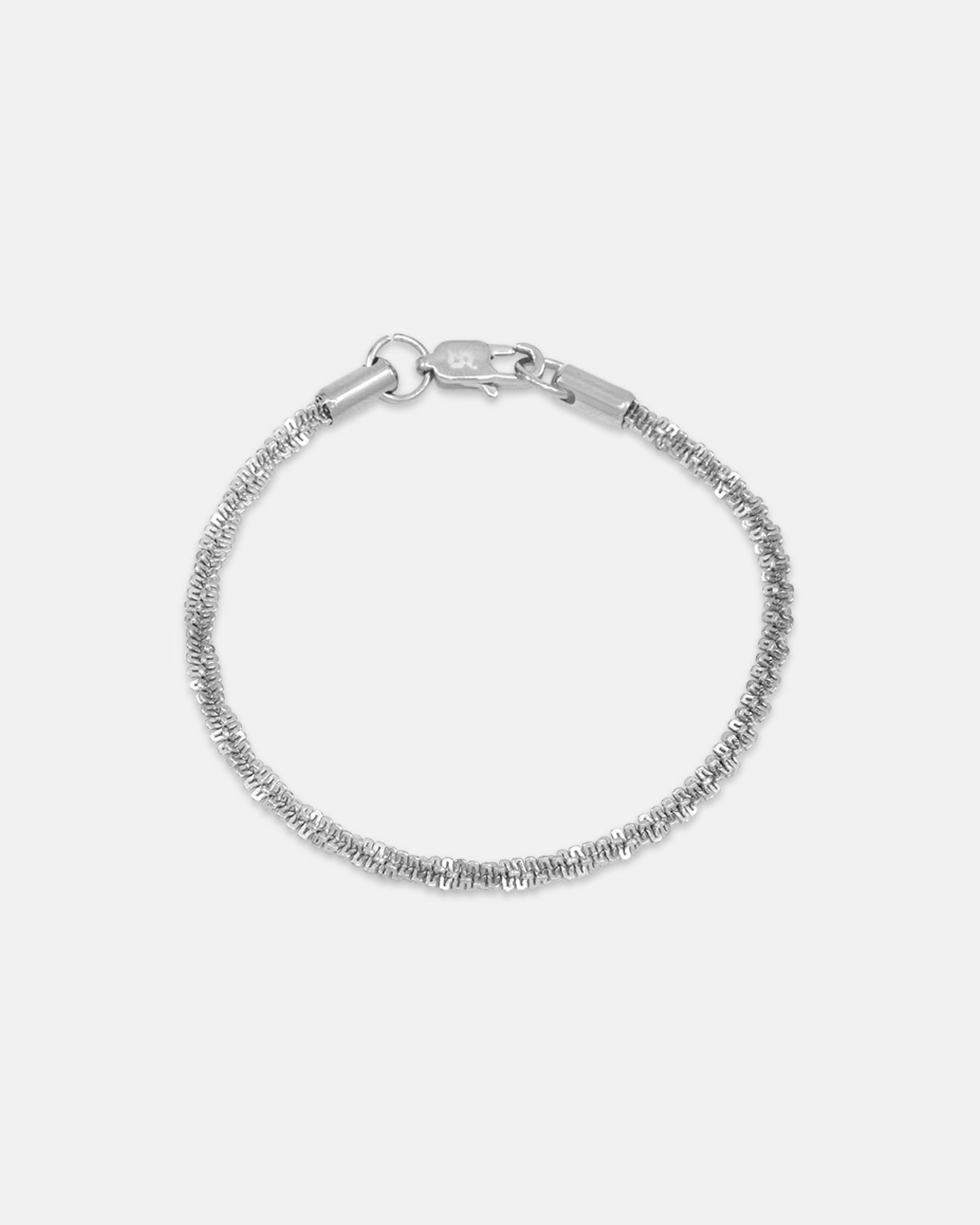 Saint Morta Popcorn Bracelet White Gold