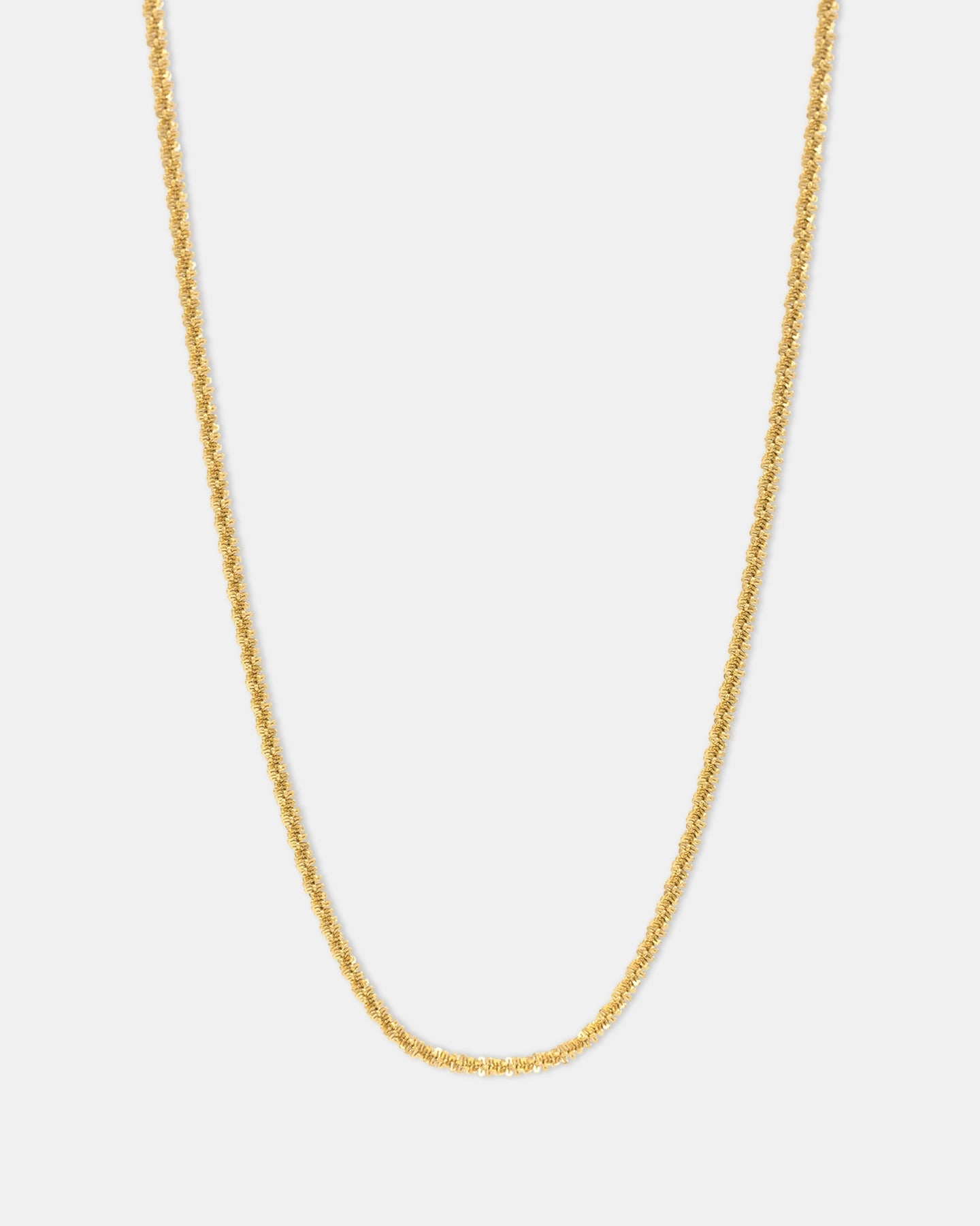 Saint Morta Popcorn Chain Gold