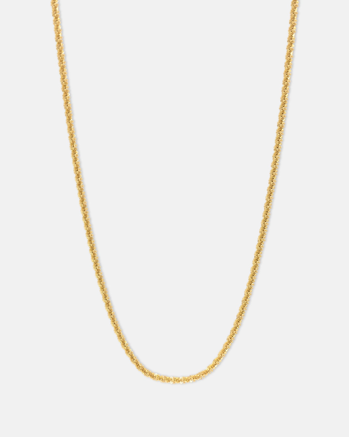 Saint Morta Popcorn Chain Gold