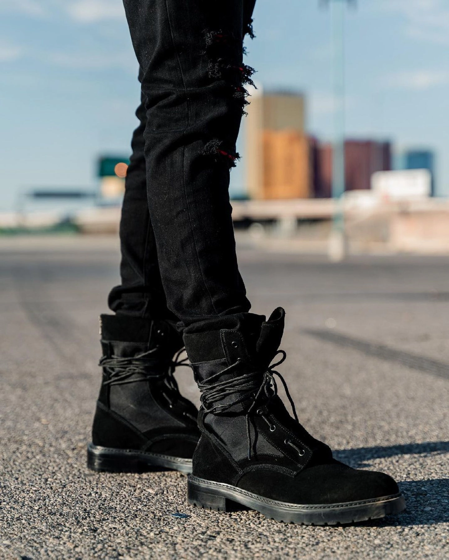 Saint Morta Revet Boot Black