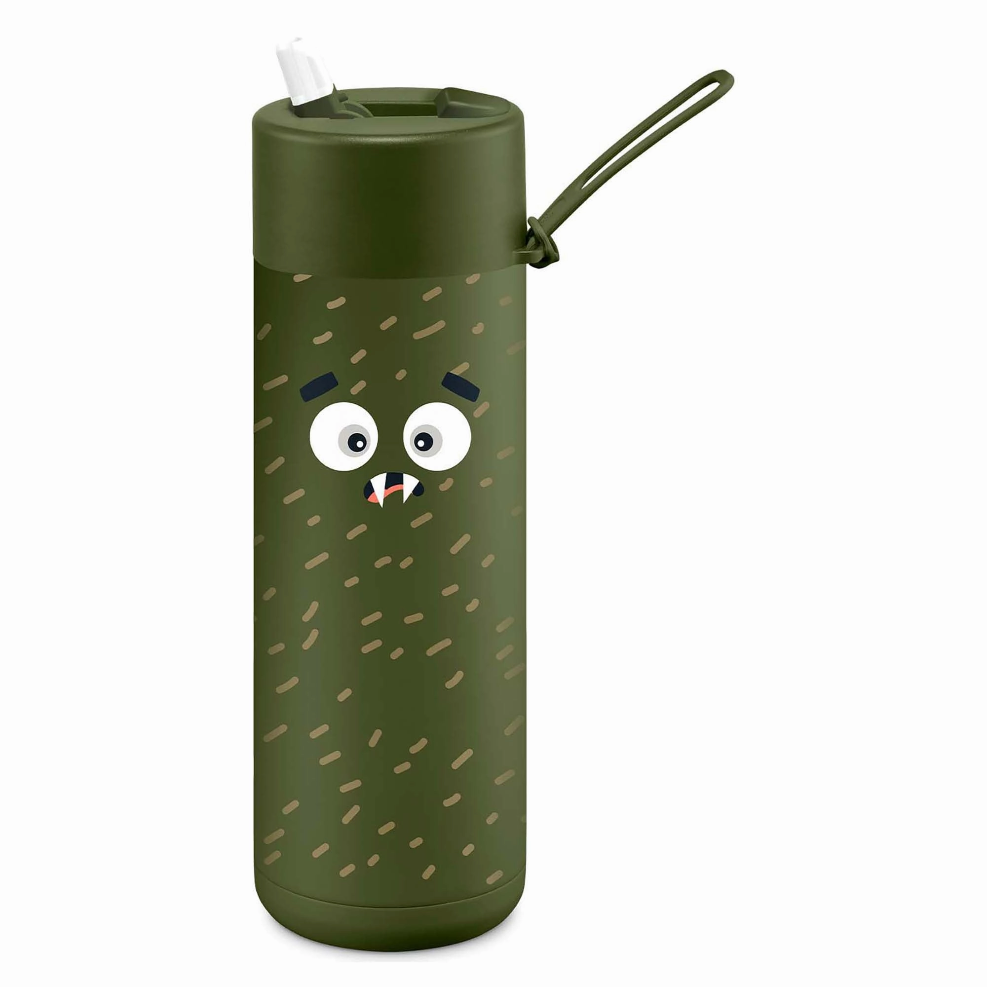 Scout' Franksters 595ml Stainless Steel Ceramic Straw Lid Water Bottle High-quality Refined