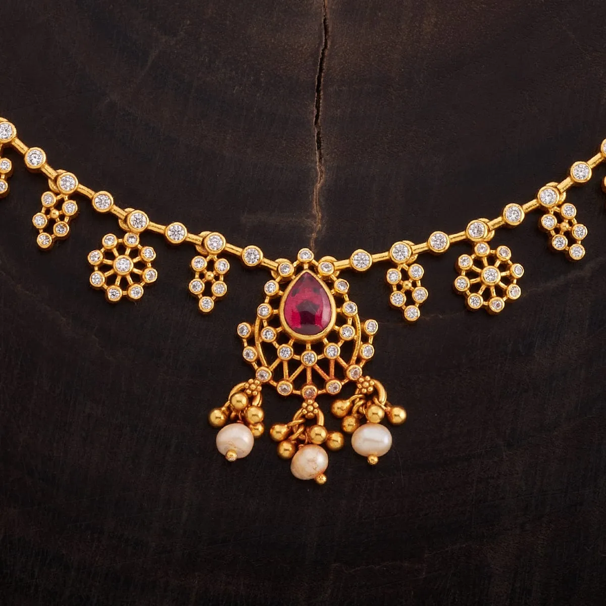 Silver Temple Necklace 162798