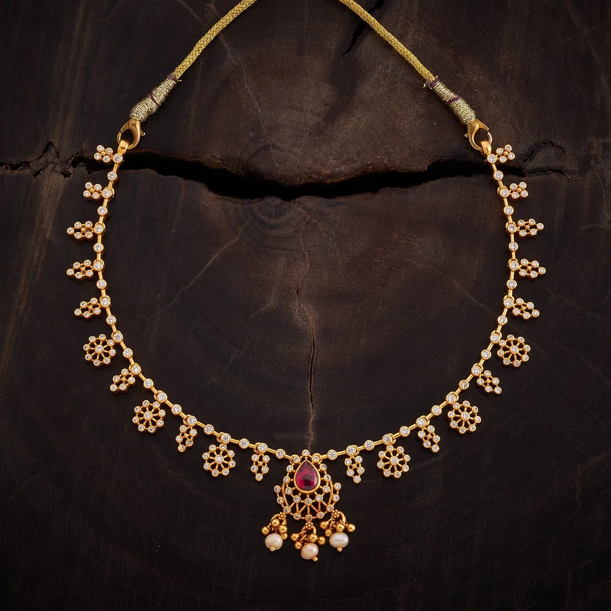 Silver Temple Necklace 162798