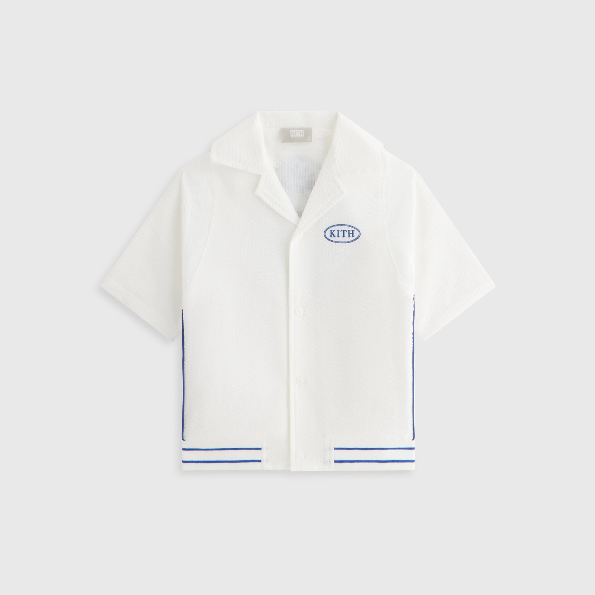 Kith Kids Seersucker Landon Souvenir Shirt - Silk Pleasant Smartly designed
