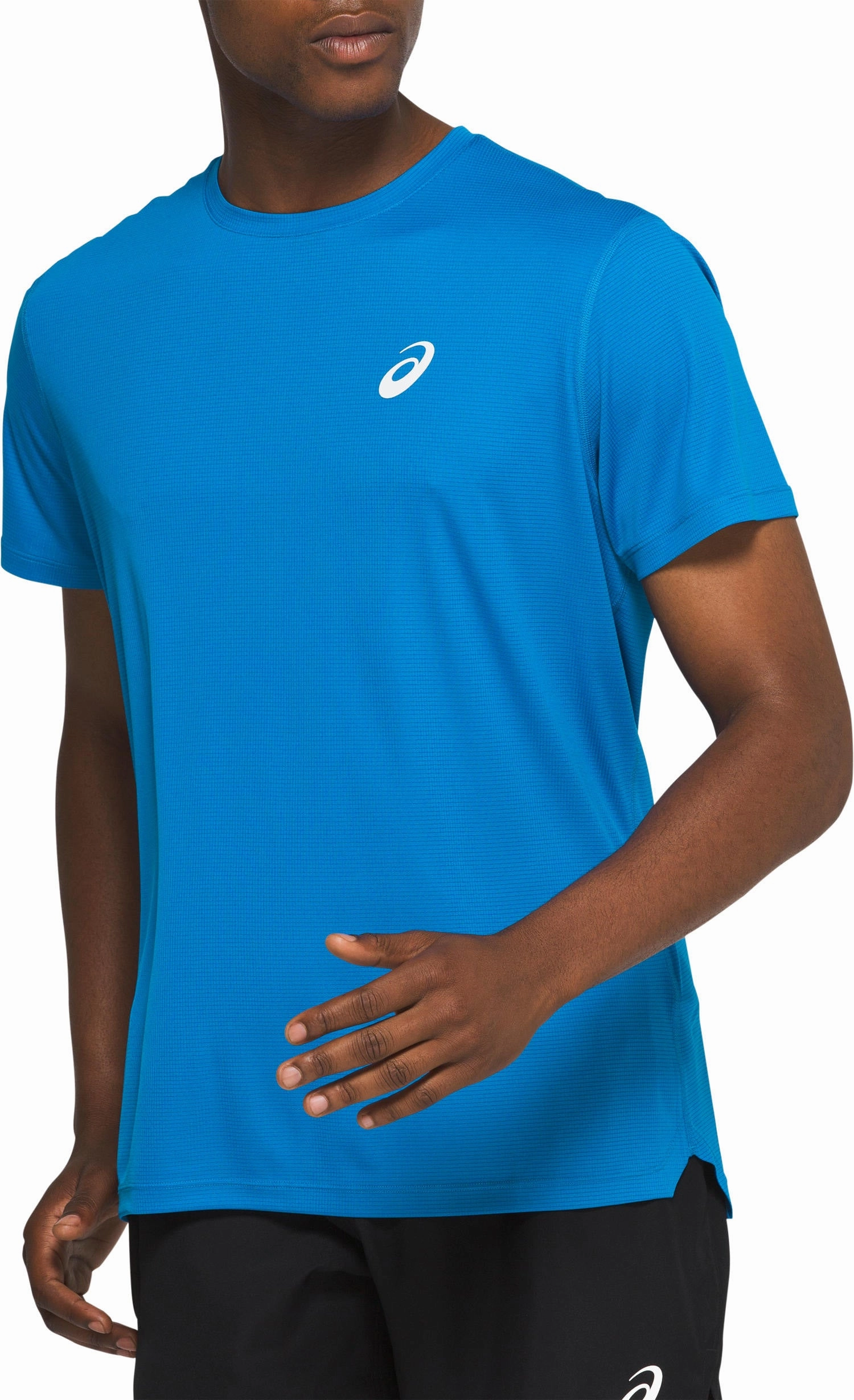 Men's Silver Short Sleeve Top Style-defining Trendy fashion