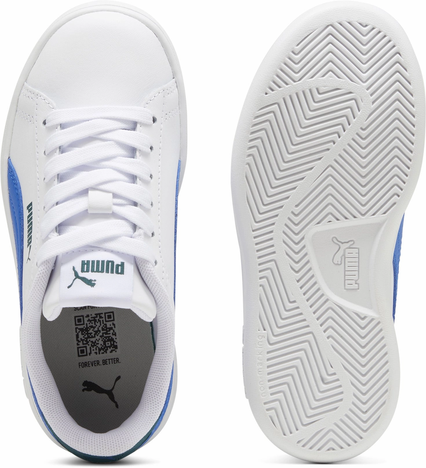 SMASH 3.0 Leather PS Kid's Sportswear Shoes Casual elegance