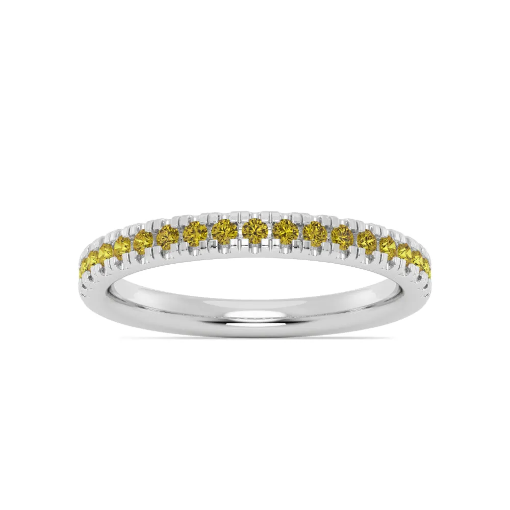 Smyth Jewelers Stackable Pav Citrine Ring