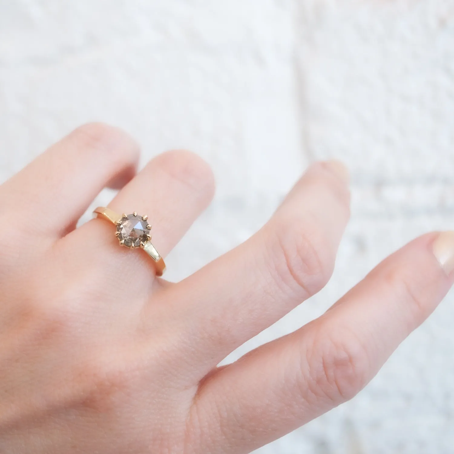 Solstice Solitaire Ring