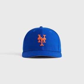 Sophisticated Kith & New Era for the New York Mets Low Crown Fitted Cap - Royal Energetic