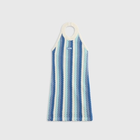 Sophisticated Kith Kids Open Knit Rivera Dress - Blue Skies Fervent