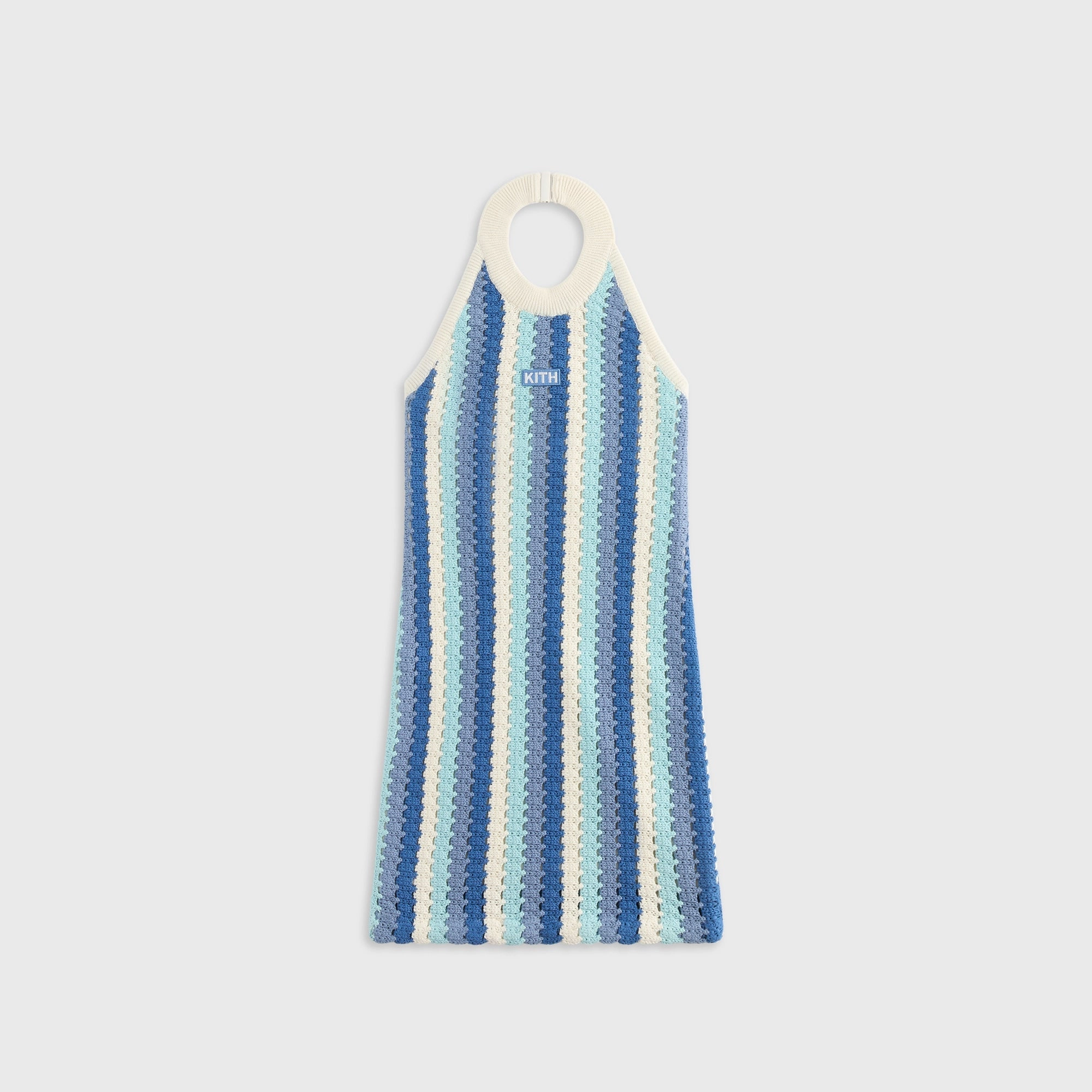Kith Kids Open Knit Rivera Dress - Blue Skies Exclusive Elegant