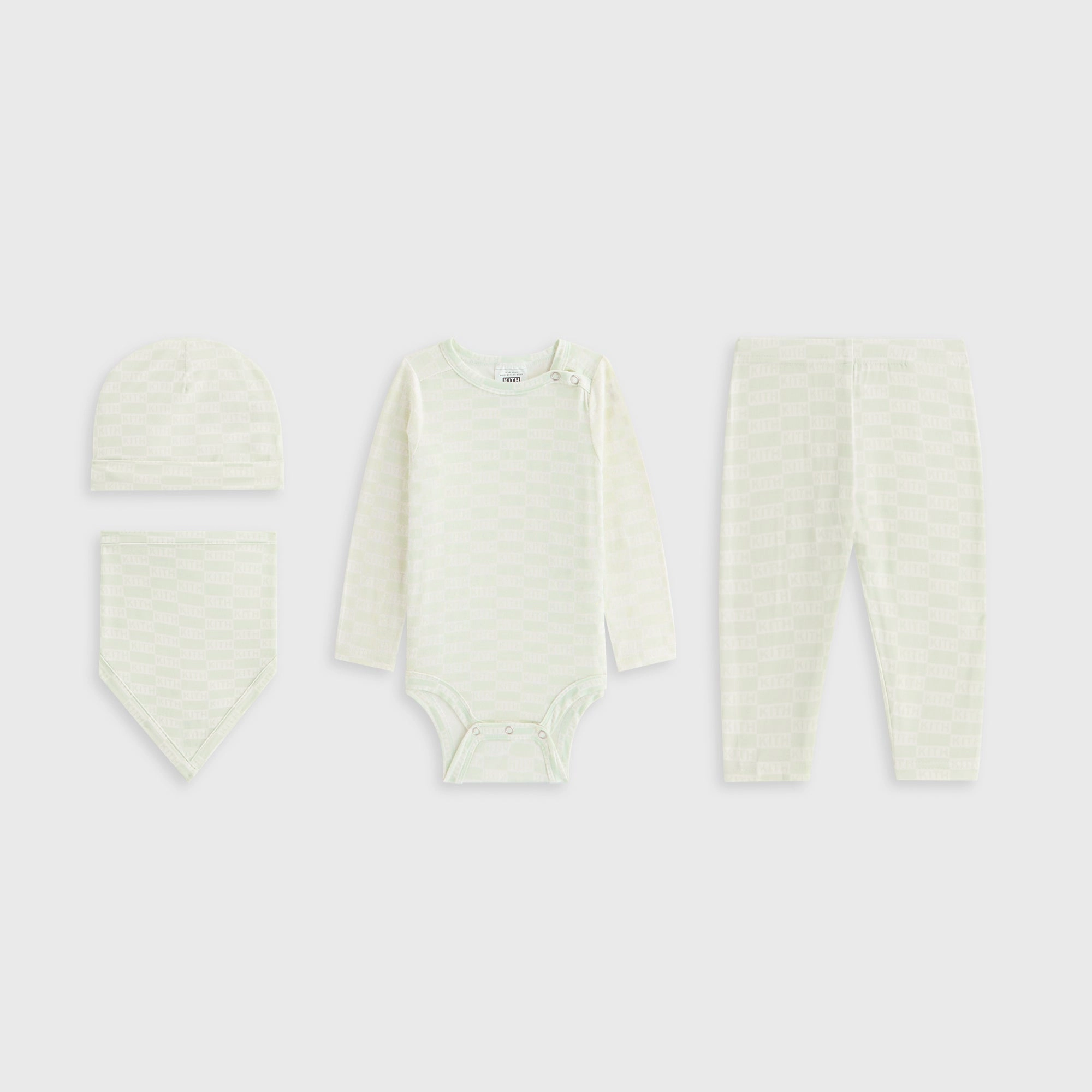 Kith Baby Classic Gift Set - Dusty Aqua Sturdy Attention-grabbing
