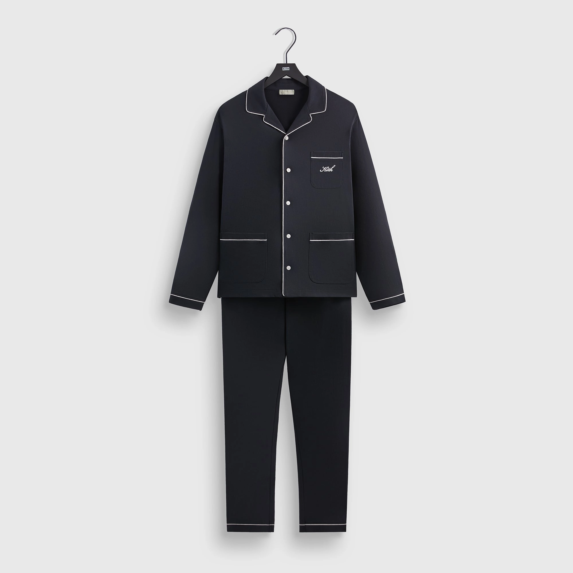 Universal Kith Script Pajama Set - Black High-end