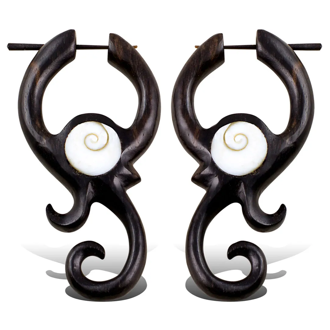 Spiral Shell Curls - Wood