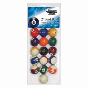 Standard 2 Inch Pool Balls Blister Functional Stylish design