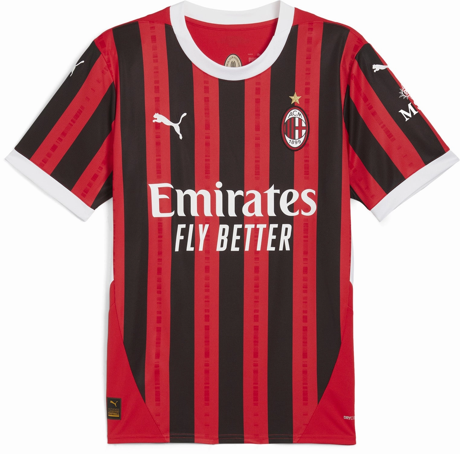 Statement Men's AC Milan 2024/25 Home Replica Soccer Jersey Fashionable wear