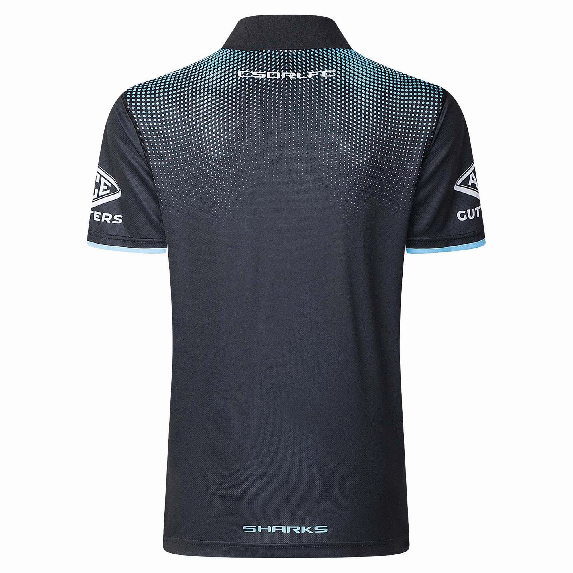 Statement Men's NRL Cronulla-Sutherland Sharks 2025 Media Polo