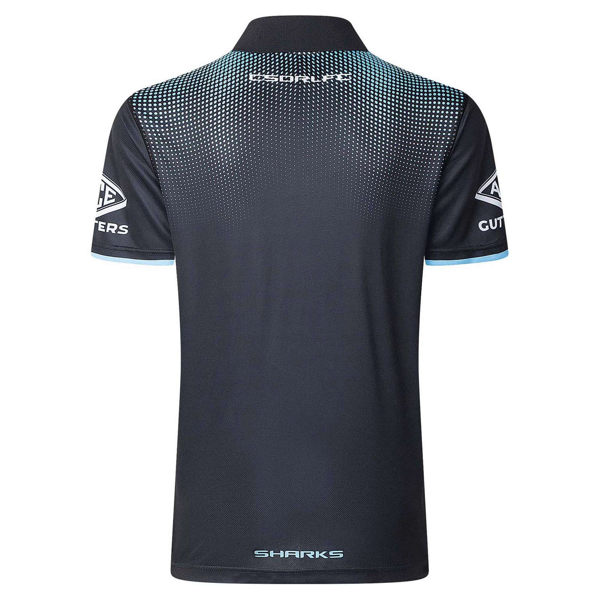 Statement Men's NRL Cronulla-Sutherland Sharks 2025 Media Polo