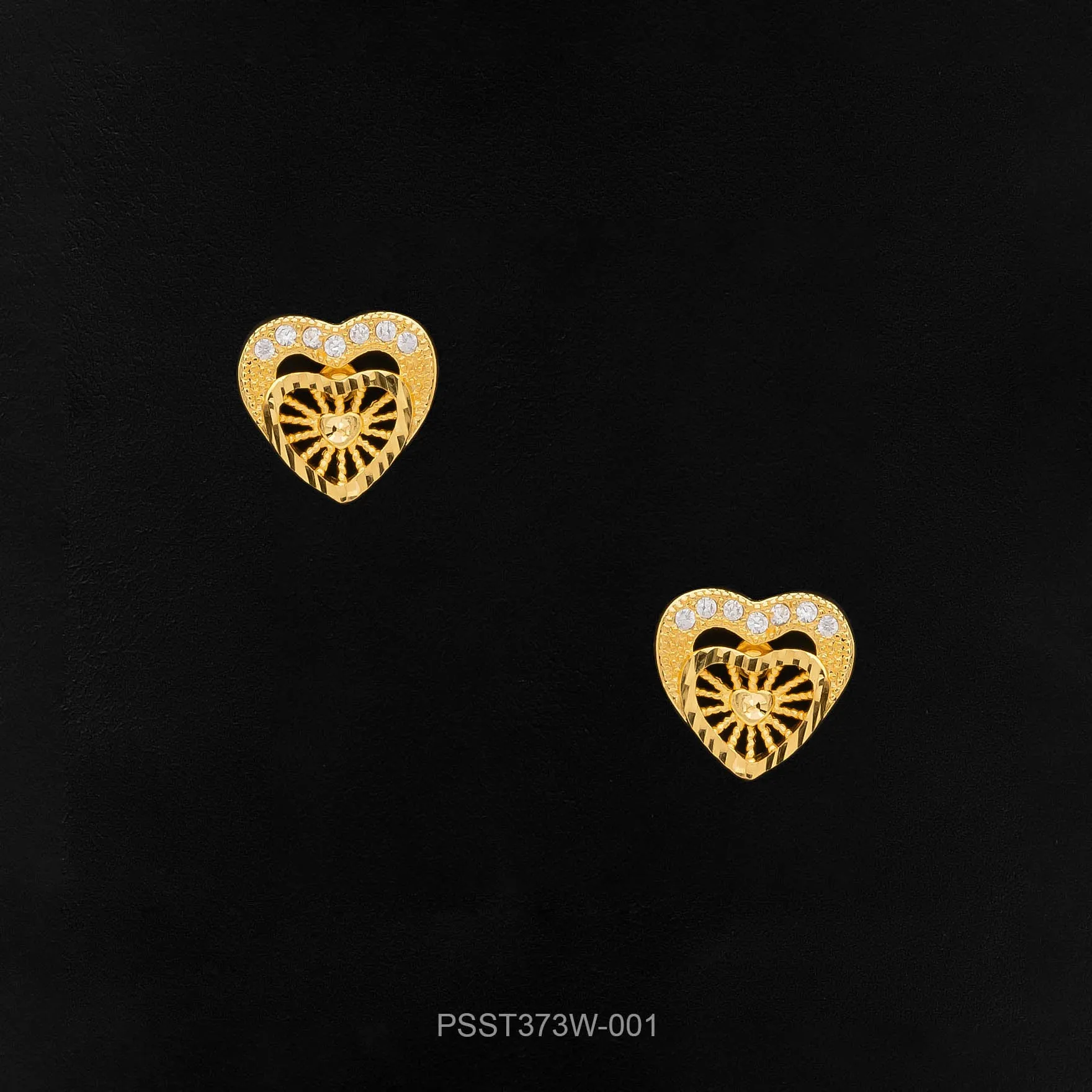 Stone Earring PSST373W-001