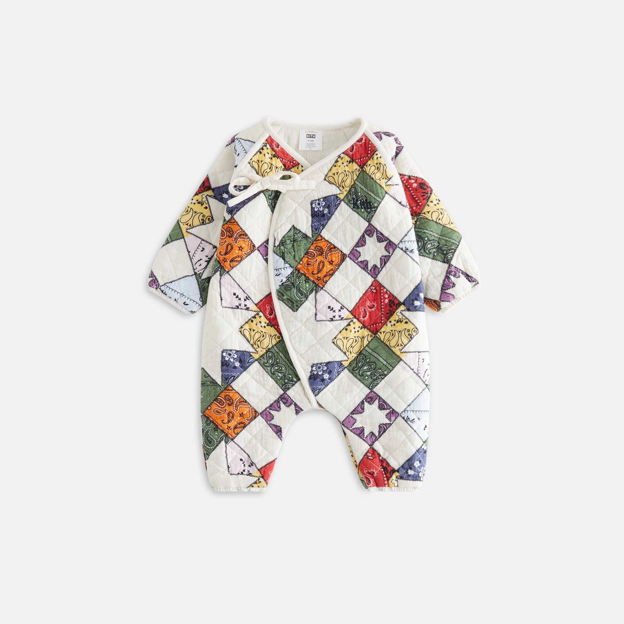 Kith Baby Quilted Patchwork Coverall - Sandrift Lively Safe