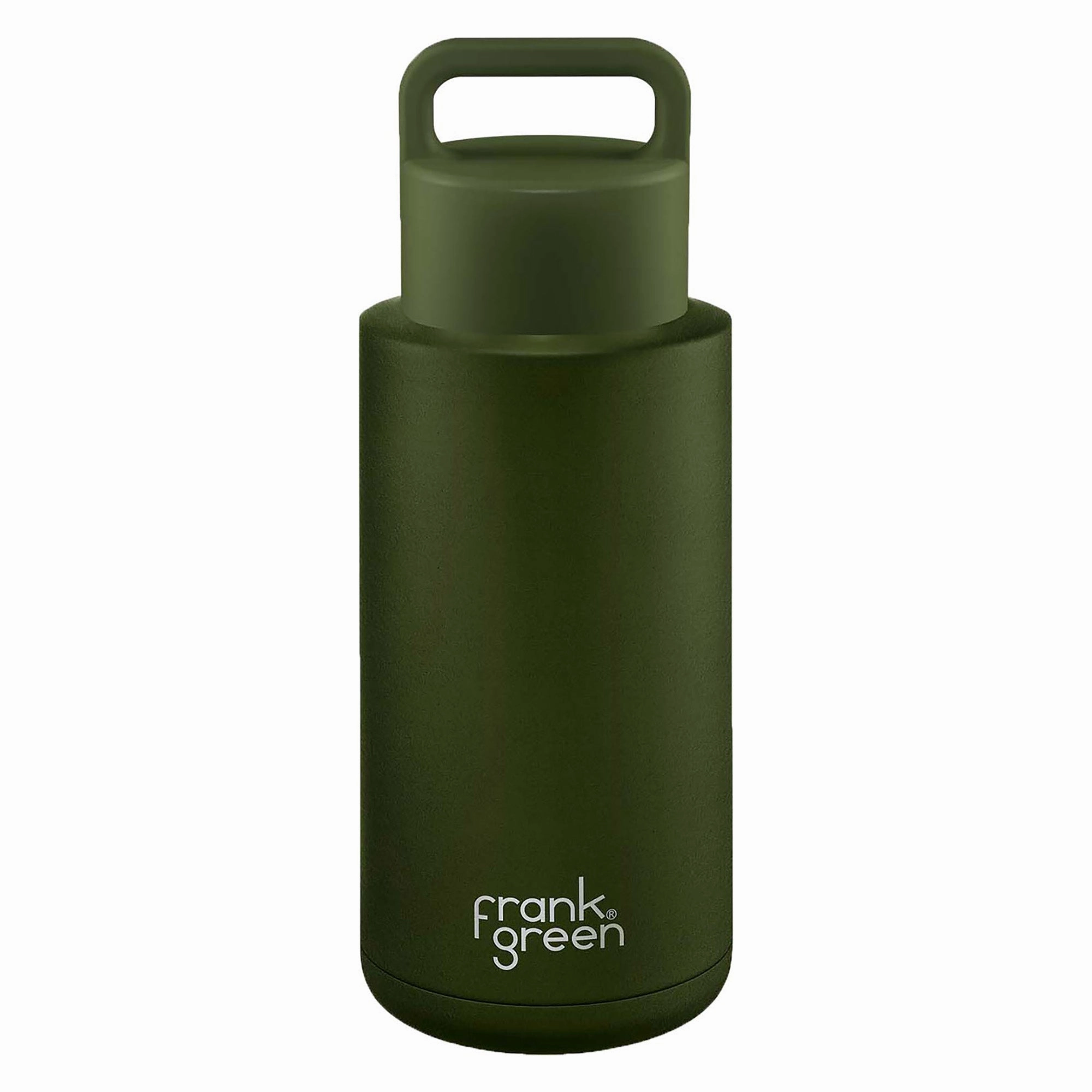 Quality pieces 1L Stainless Steel Ceramic Reusable Grip Finish Water Bottle Confident