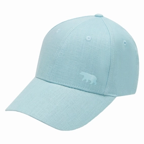 Style focused Cleo Bear Linen Cap Relaxed