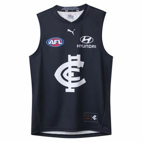 Style focused Men's AFL Carlton Blues Football Club 2025 Home Replica Jersey Versatile wear
