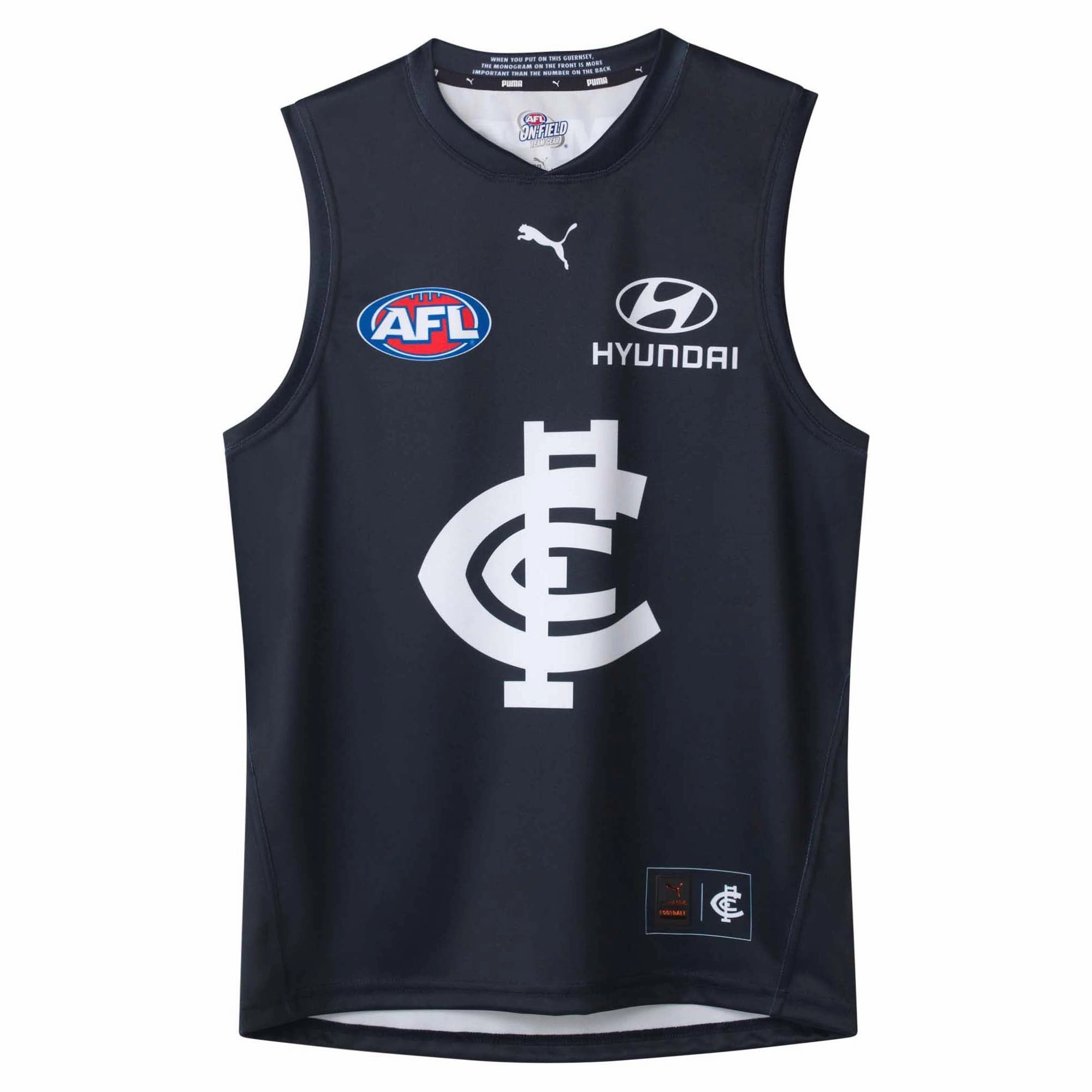 Men's AFL Carlton Blues Football Club 2025 Home Replica Jersey Bold Tasteful