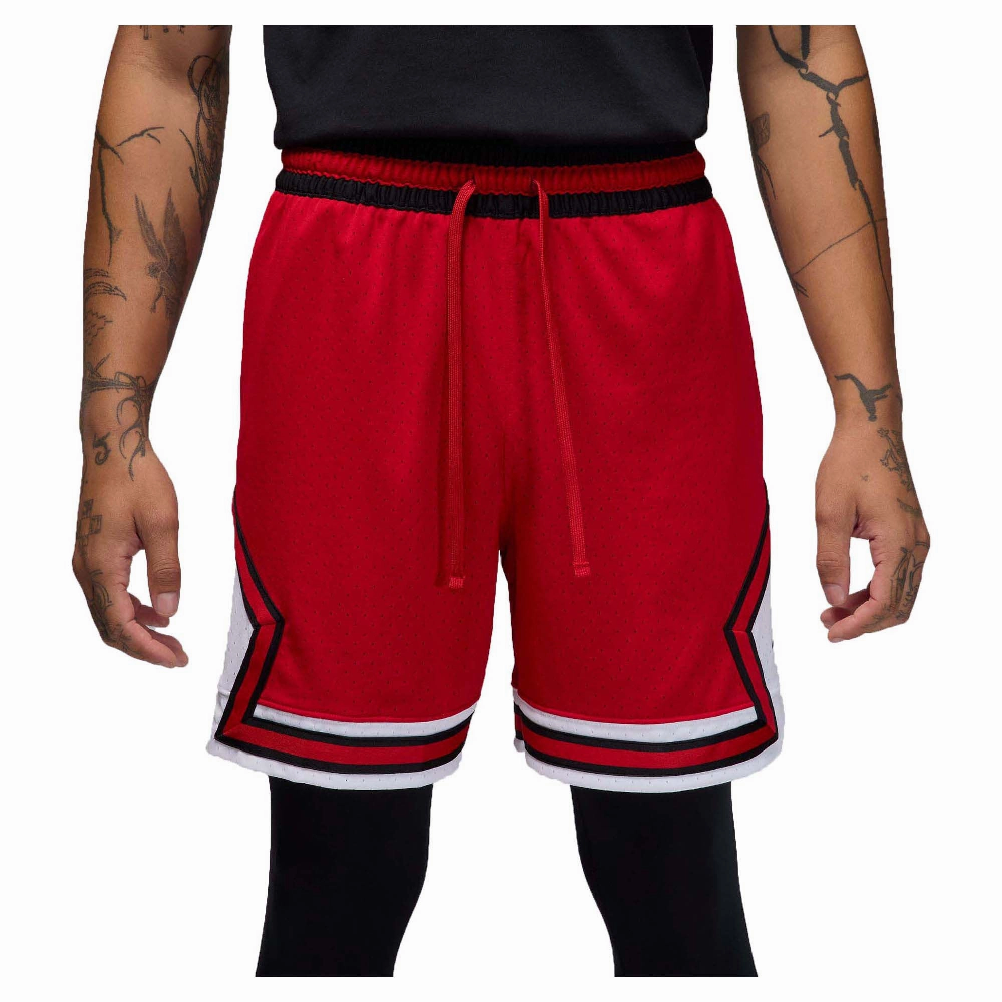 Easy-wearing Men's Sport Mesh Diamond Shorts Classic attire
