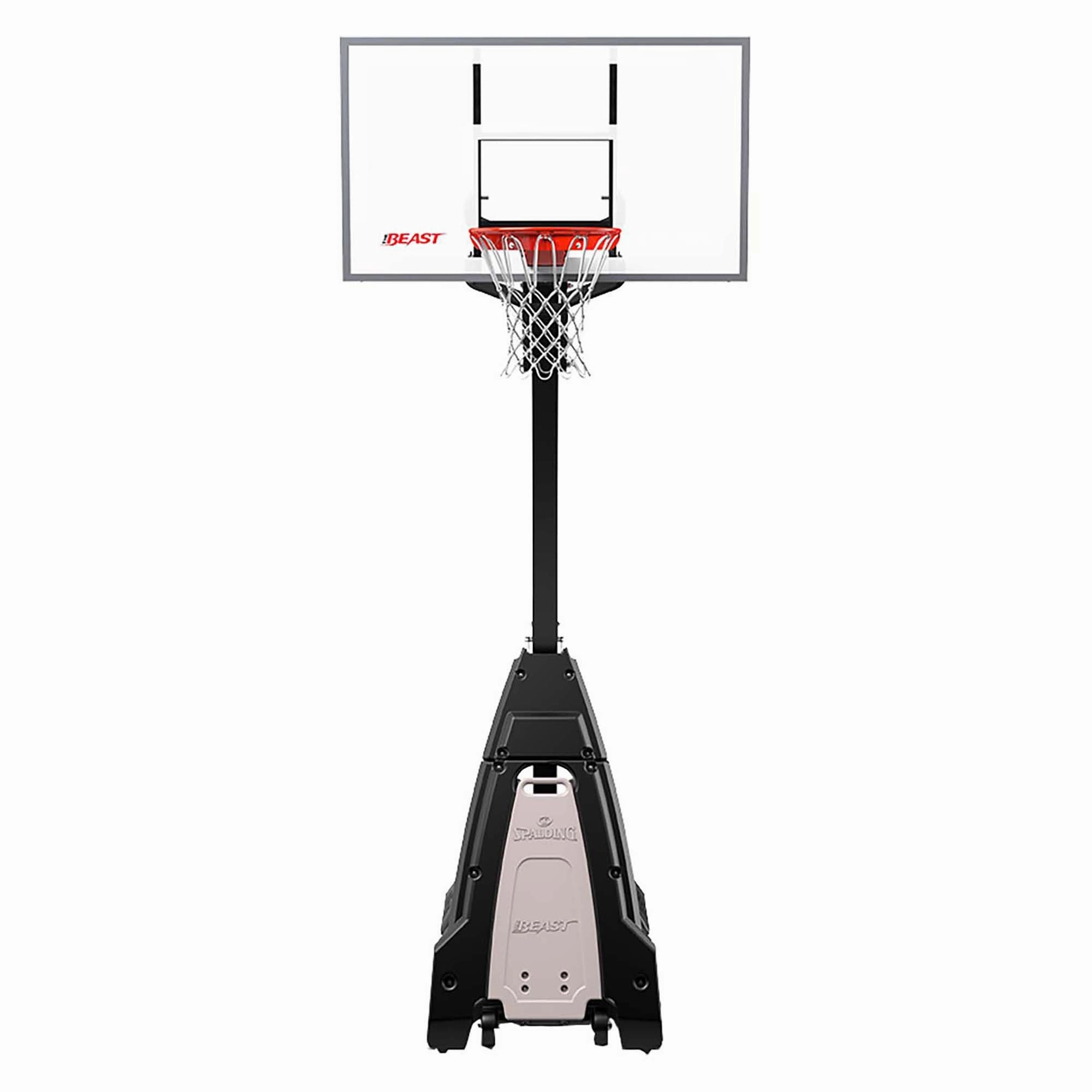 The Beast 60 Inch Glass Portable Basketball System Modern fashion Fashion-forward