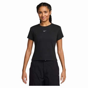Stylish attire Women's Sportswear Tight Ribbed Short Sleeve T-Shirt Event-ready