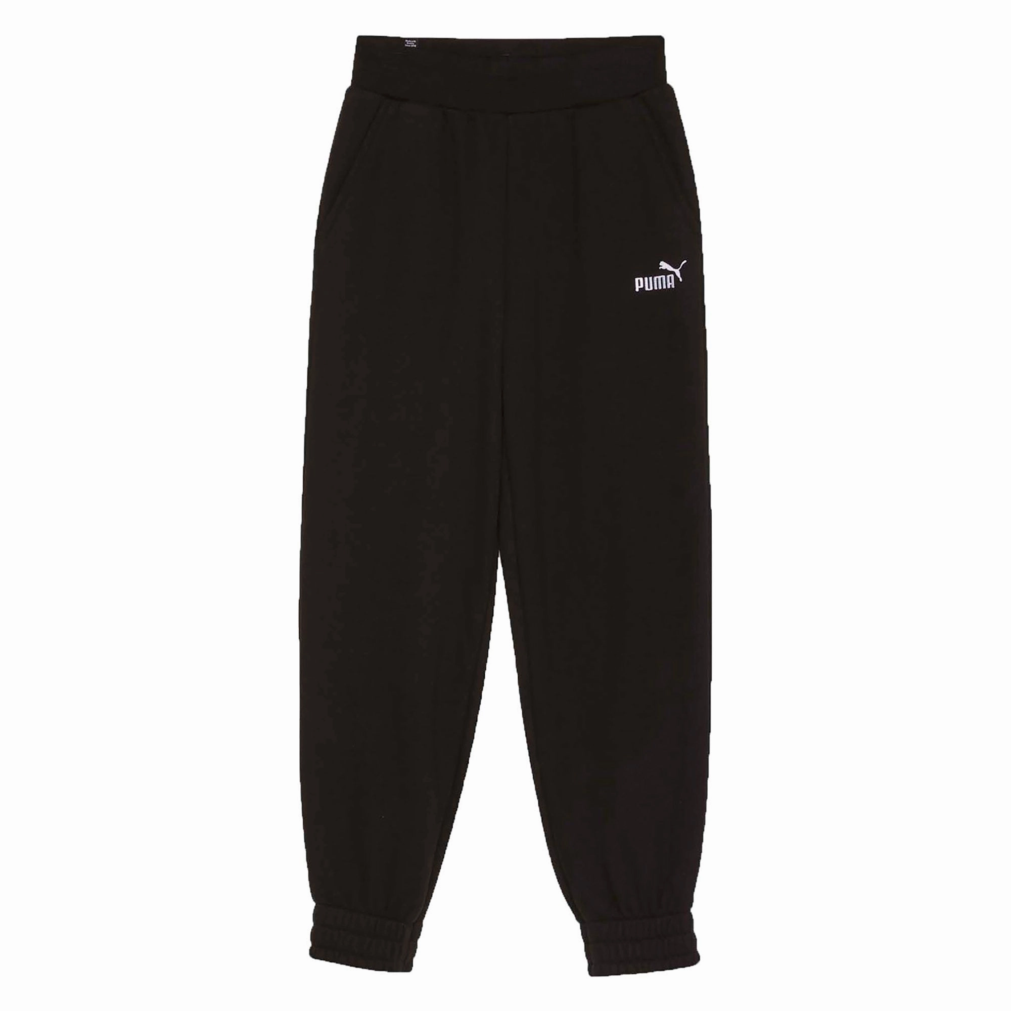 Trendy attire Ess  Embroidery High-Waist Pants Fl Cl Soft