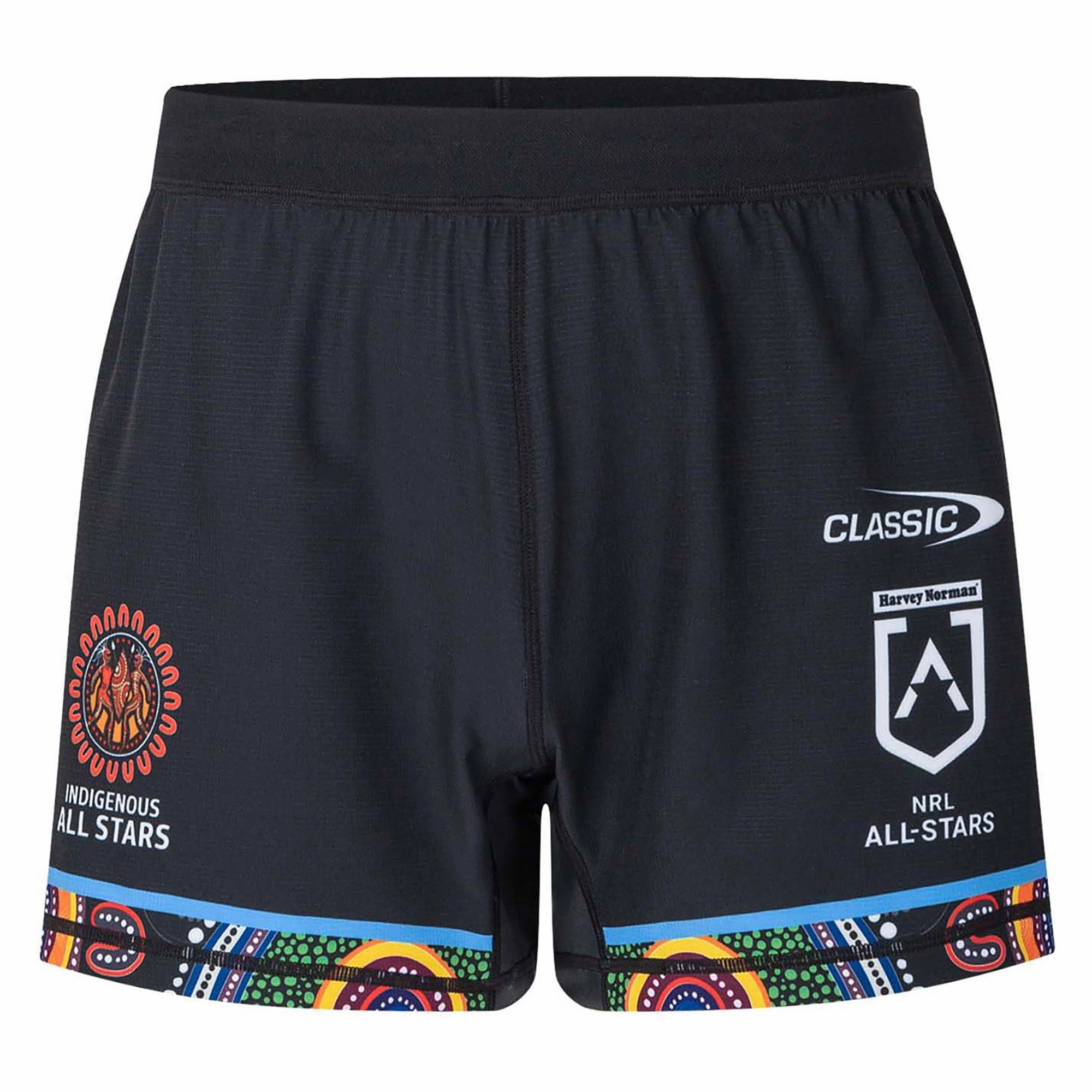 Stylish looks Men's NRL Indigenous All Star 2023 Playing Shorts Quality looks