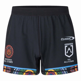 Stylish looks Men's NRL Indigenous All Star 2023 Playing Shorts Quality looks