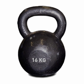 Stylish styles 16kg Solid Cast Iron Kettlebell Fashion staple
