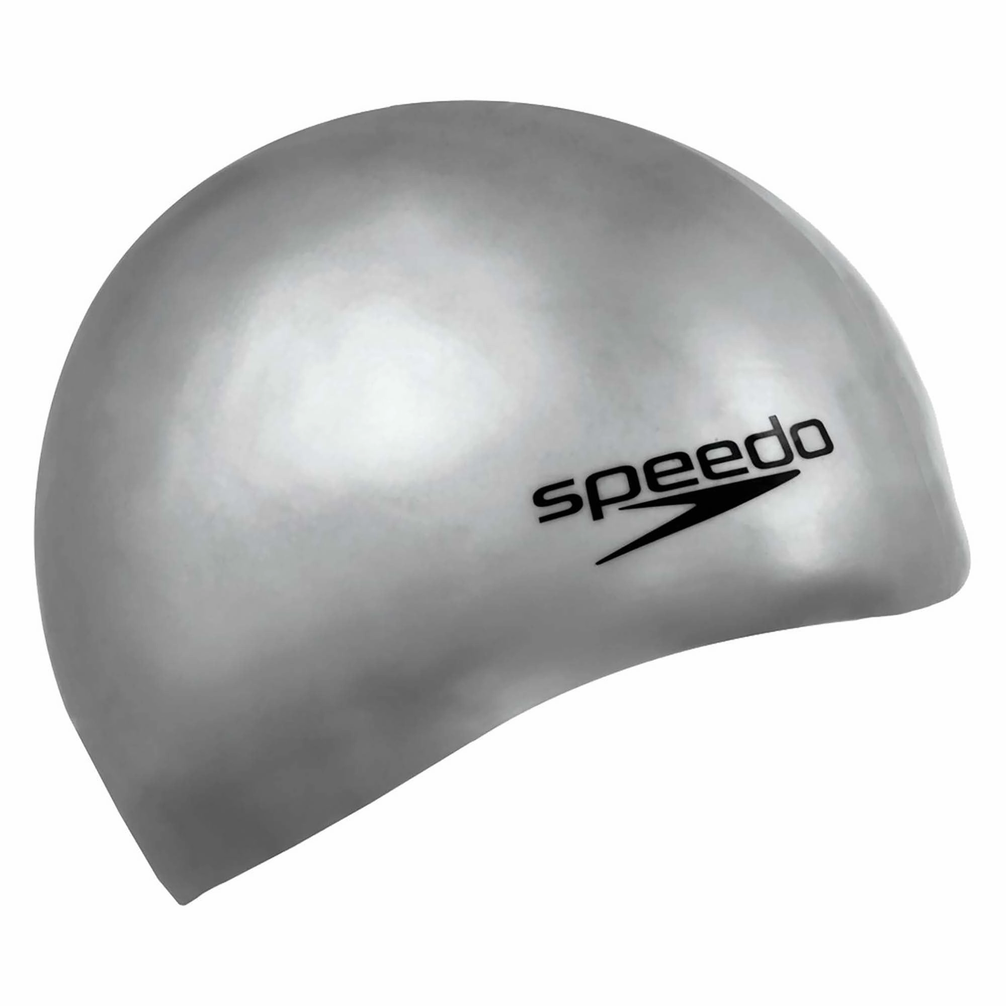 Fashionable basics Plain Moulded Silicone Swim Cap Minimalist