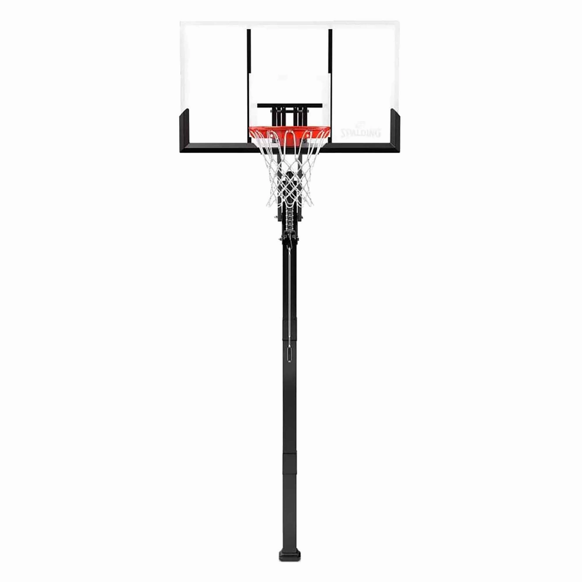 Stylish wearables 54 Inch Acrylic U-Turn In Ground Basketball System - new 2023-24 model Trendy wearables