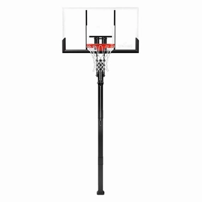 Stylish wearables 54 Inch Acrylic U-Turn In Ground Basketball System - new 2023-24 model Trendy wearables