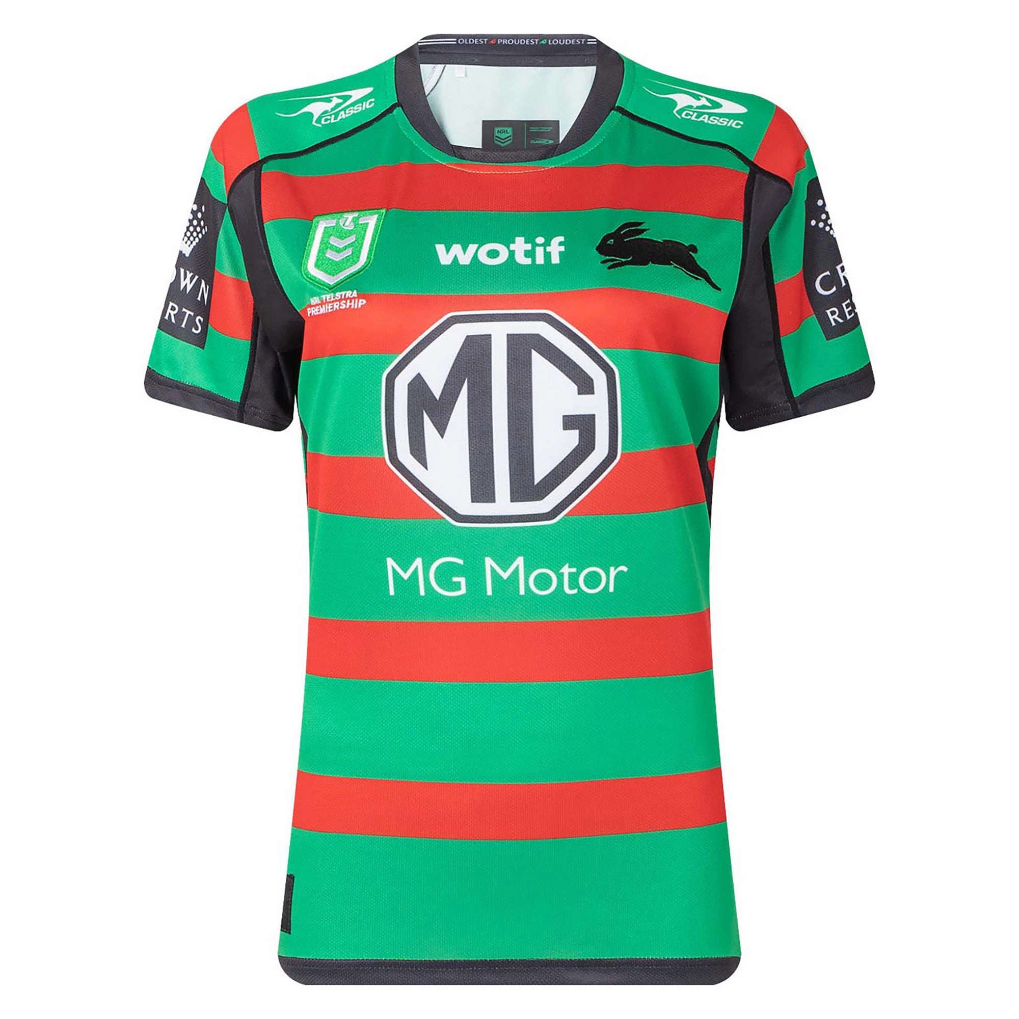 Women's NRL South Sydney Rabbitohs 2023 Home Jersey Unique Fashionable basics