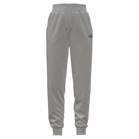 Tailored Women's Essentials  Embroidery High-Waist Fleece Pants Minimalist