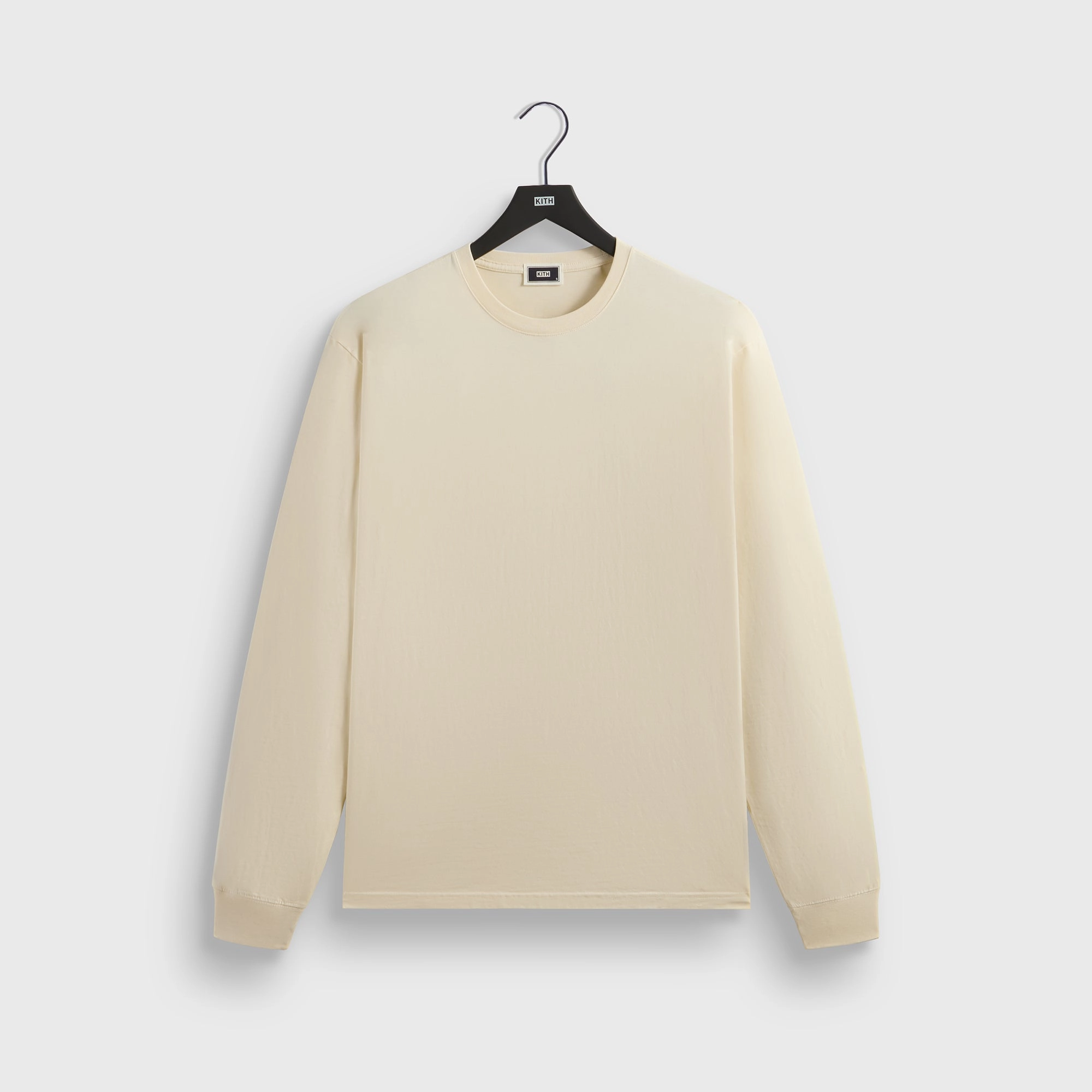 Kith Long Sleeve Vintage Wash Tee - Sandrift Significant Nostalgic