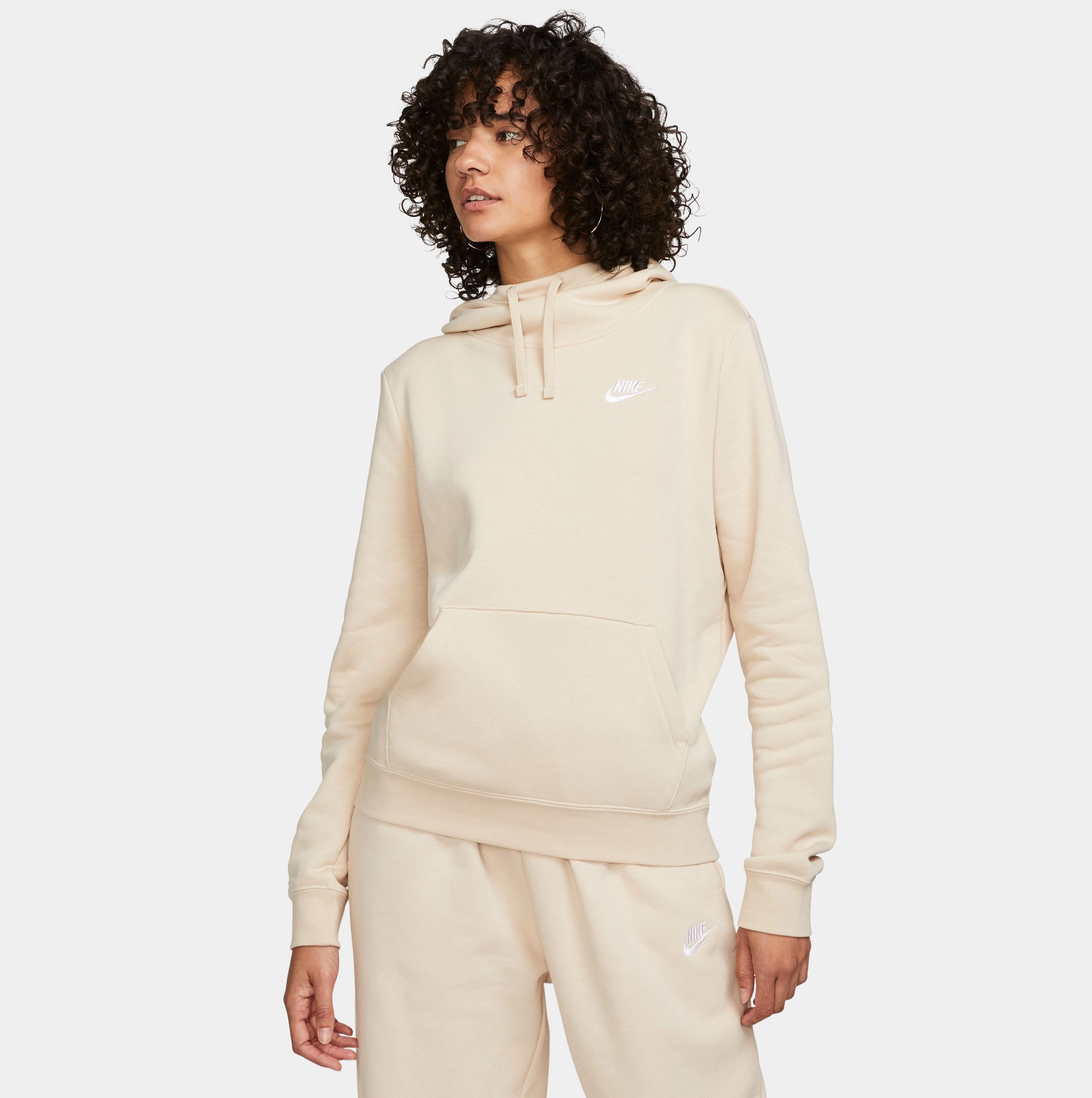 Women's Sportswear Club Fleece Funnel Hoodie Comfort meets style Fashion-conscious