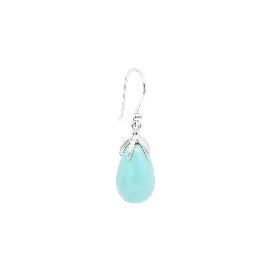 Teardrop Turquoise Earrings