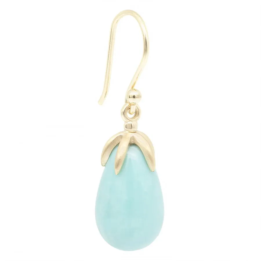 Teardrop Turquoise Earrings