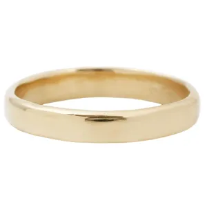 Thin Yellow Gold Band