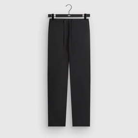 Thoughtful &Kin Silk Habotai Grayson Pant - Black Long-lasting