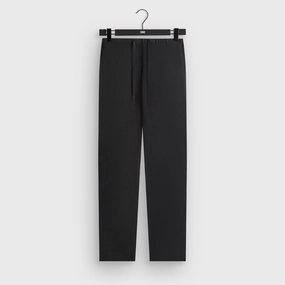 Thoughtful &Kin Silk Habotai Grayson Pant - Black Long-lasting