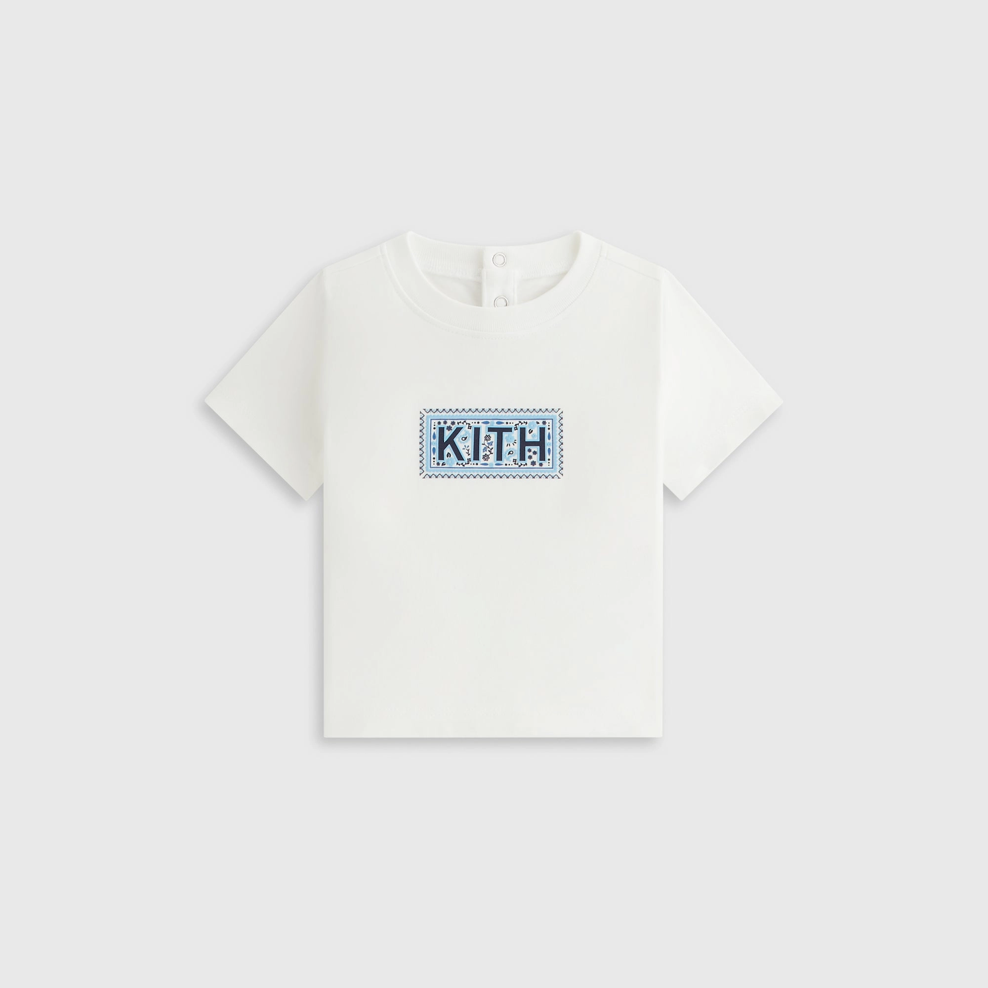 Resilient Kith Baby Needlepoint Tee - White Refined