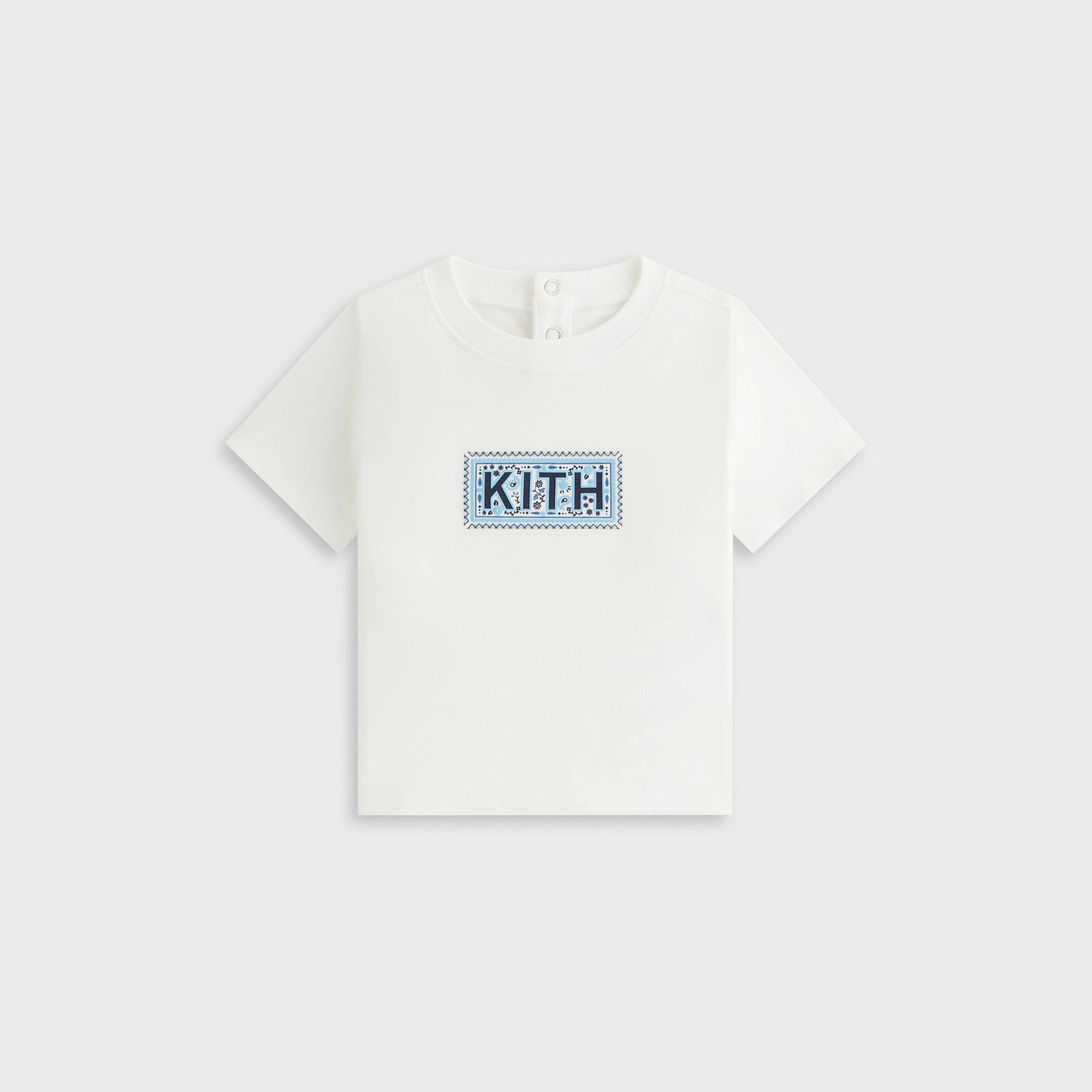 Kith Baby Needlepoint Tee - White Cherished Fresh